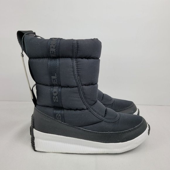 Sorel Out N About Puffy Mid Shoes - Sorel Out N About Puffy Mid Boots Women's Black NL3804-010 US Size 7 NWT